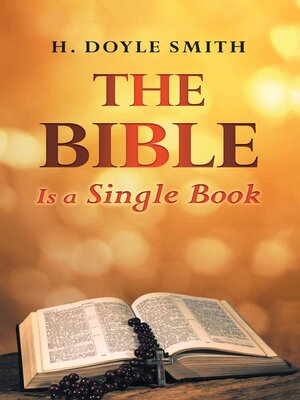 cover image of The Bible is a Single Book